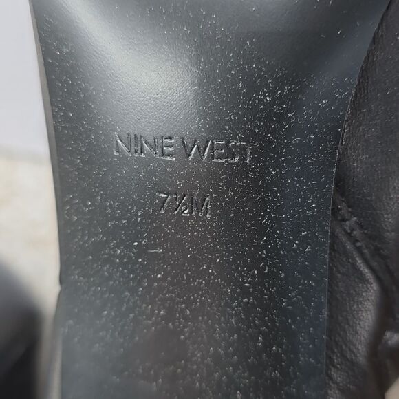 NIB Nine West Birgy Pointy Cap Toe Dress Booties Size 7.5 - Picture 7 of 8